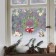 Vinyl stickers on the windows "Miracles", reusable, 20 x 34.5 cm, New Year