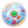 Yula "kaleidoscope", d = 13 cm, mix