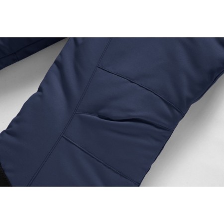 Ski pants for girls, height 110 cm, dark blue color-4