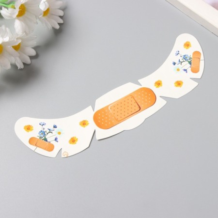 Tattoo on the body color "Fresh. Sukhotzet and adhesive plaster" 16x5 cm-1