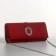 Bag-clate on magnet, burgundy color