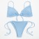 Swimsuit female separate minku color blue, size 42