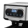 Coffee machine KitFort KT-765, Rozhkaya, 1100 watts, 1.5 l, cappuccino, silver
