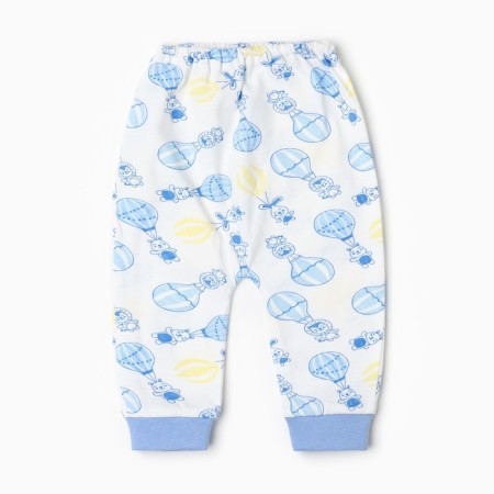Kit (blouse/pants) "balloon", blue color, height 62 cm-5