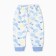 Kit (blouse/pants) "balloon", blue color, height 62 cm