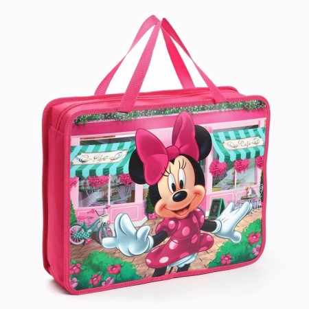 A4 folder, plastic, 33x26x7.5 cm, Minnie Mouse-5