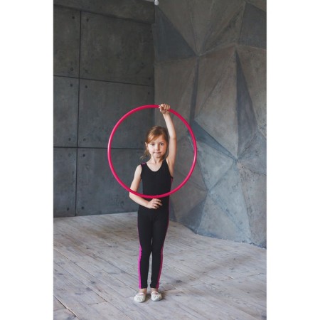 Broke for rhythmic gymnastics Grace Dance, professional, d = 85 cm, raspberry color-3