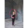 Broke for rhythmic gymnastics Grace Dance, professional, d = 85 cm, raspberry color