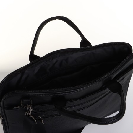 Male bag, black color-2