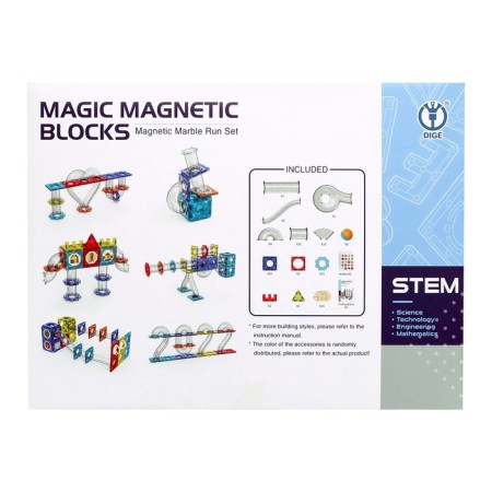 Magnetic designer "Marbble", 113 parts-5