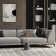Coffee table Gryd, 400 × 400 × 540 mm, gray color