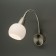 Sconces Citilux "sonata" CL520311, 9x22 cm, 1x60W, E14, gray color gray