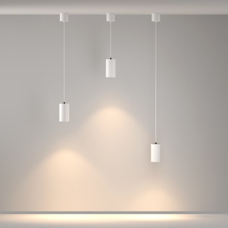 Technical P100PL-20W3K-Wol, 75x75x135 mm suspension lamp, LED, 20W, 1620LM, 3000K, White Color-5