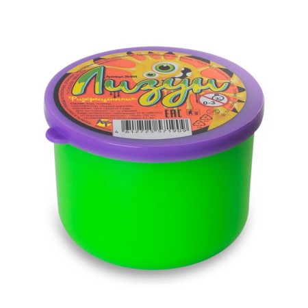 Lizun fluorescent, 120 g, color mix-4