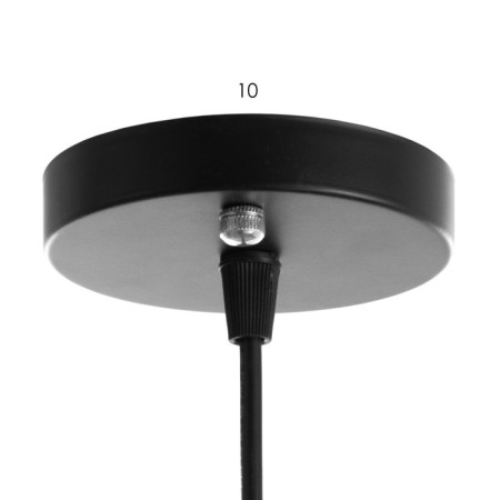 Bayerlux lamp "Bell" 1x40W E27 Black 19x19x120 cm.-4