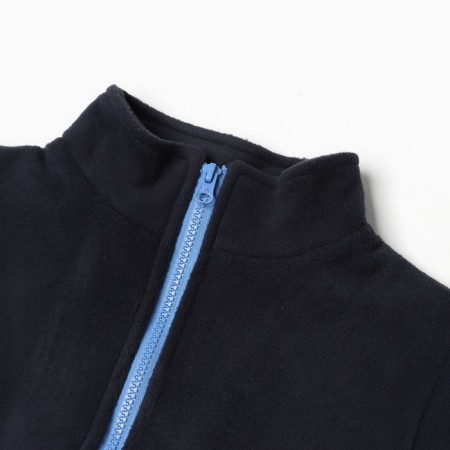 Children's sweatshirt, dark blue color, height 104 cm-1