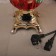 Samovar "Zhostovo on Red", glass, 3 l, electric