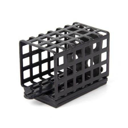 Feeder feeder Yaman square 60 g, metal, removable plastic bottom, packaging 10 pcs.