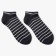 Women's socks, black color, size 23-25