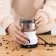 Electric coffee grinder Luazon LCG-01, 120 watts, 85 g, white
