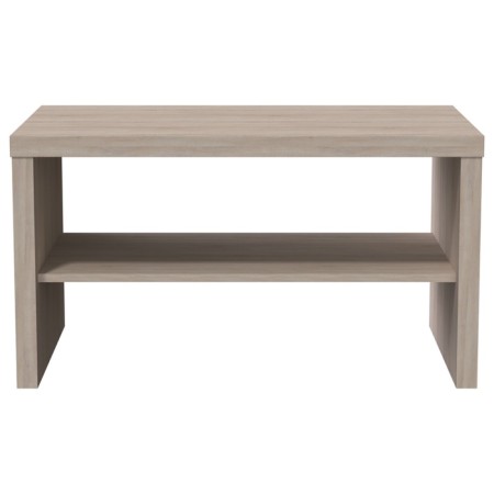Coffee table "ENKEL 82C", 820 × 500 × 450 mm, vestiburates, white oak color-2