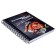 A book for recording culinary recipes A5, 80 sheets on the crest "Gourmet", solid cover, colored separators