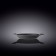 Oval baking form Wilmax England Slate Stone, with handles, size 23.5x12.5 cm, 300 ml, black slate color