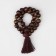 Parsing wooden "Orthodox" 31 beads with a brush, brown color