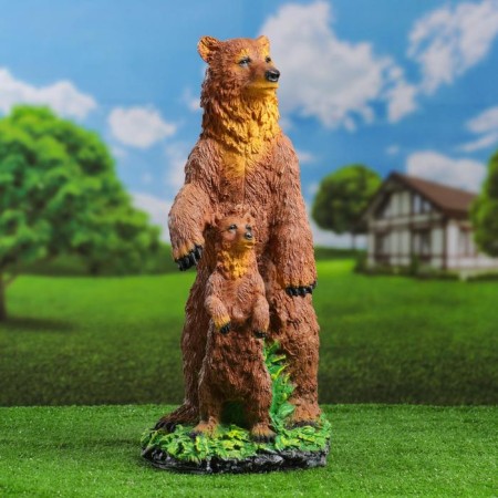 Garden figure "Bears" two 26x25x55cm-3
