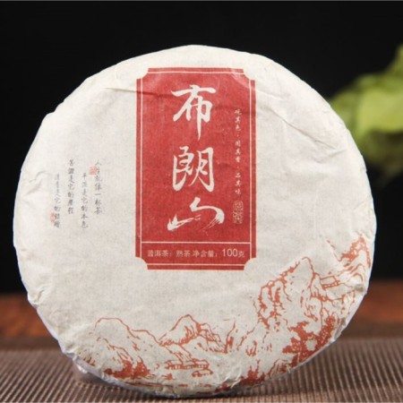 Chinese sustained black tea "Shu puer. Bulang Shan", 100 g, 2020 g, Yunnan, damn-4