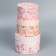 Set of hats 3 in 1, gift packaging, “flowers”, 16 x 10, 14 x 9, 13 x 8.5 cm