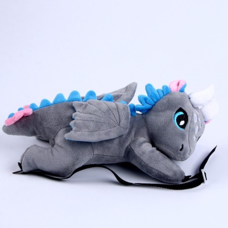 Soft conflict toy "Dragon Bolshoi", Gray-1