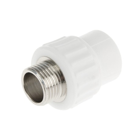 Combined clutch valfex, d = 20 mm x 1/2 ", outer thread, polypropylene