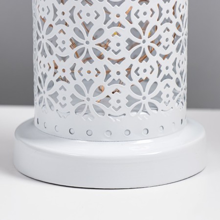 Spinker "Eastern Lantern. Flowers" LED from batteries 3haaa white 26x9.6x9.6 cm Risalux-6