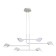 Suspended chandelier Mantra capuccina, LED, 3100LM, 3000K, 1100x150x393 mm, white color