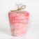 Candle - Aromatic cylinder in concrete, 8x9 cm, white, coconut
