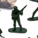 Game set with cards "Defense Line", 30 soldiers and 1 tank