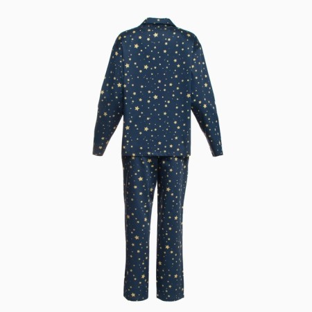 PAZHAMA Women's KAFTAN "Stars", p.44-46, dark blue-15