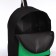 Sports backpack, Textura, 20 liters, black/green color