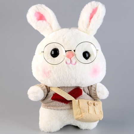 Soft toy "Bunny" in a blouse, 25 cm, color mix-14