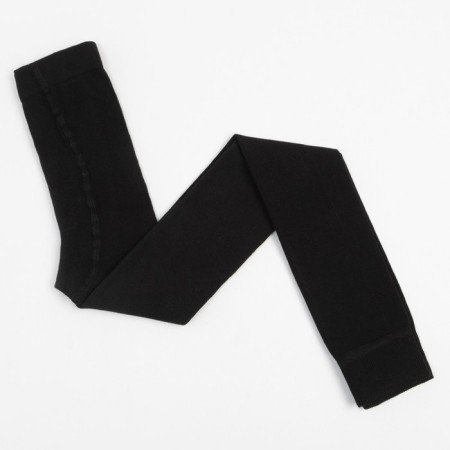 Leggings are children, black color, height 104-110