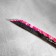The souvenir is wooden "Tanto knife", in the scabbard, pink