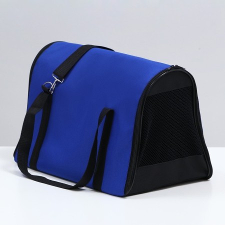 Bag - Animal carrying, size m, 43 x 27 x 30 cm, blue-2