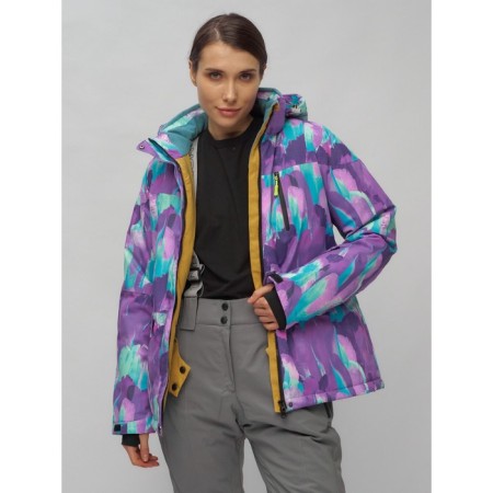Ski suit, size 46, purple color-8