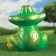 Garden figure "Frog Smile" Green, 30cm