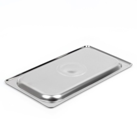 A stainless steel cover to gastro power 1/3, 32.5 × 17.6 × 1.5 cm, thickness 0.8 mm-3
