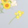 Set of stickers "Flowers. Sunny yellow" 30 pcs 8.5x11 cm