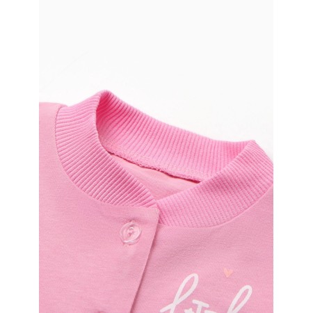 Baby "Bunny" blouse, pink color, height 56-1