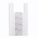 Package Polyethylene T -shirt 28 + 16 x 50 cm, 16 μm, white "Thank you for the purchase"