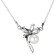 The necklace "Pearl Bant", echoing with oxidation, 45 cm